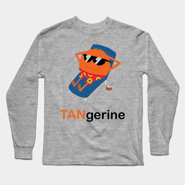TANgerine Long Sleeve T-Shirt by obmik